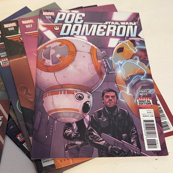 Marvel Star Wars Poe Dameron Comic Collection 1-11 book - Picture 7 of 12